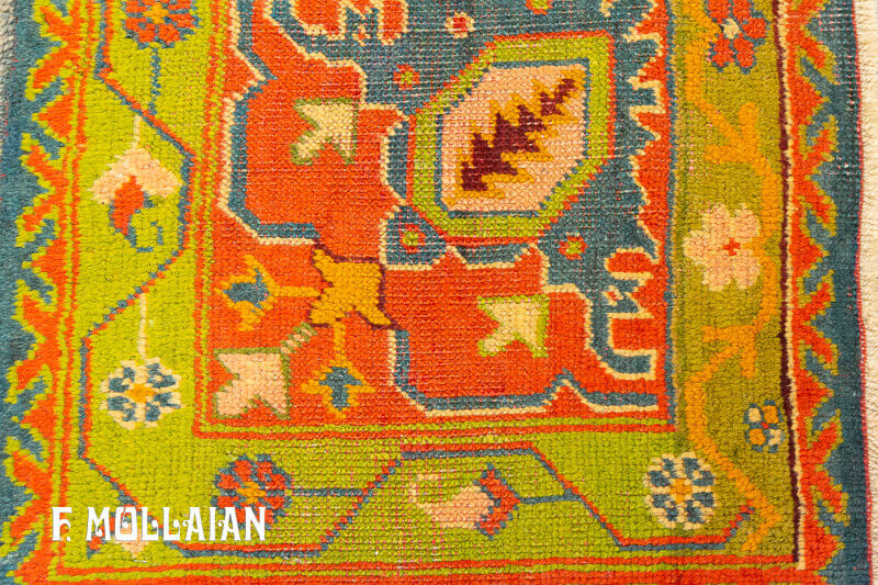 Tapis Turc Ushak (Oushak) Antique n°:79001661